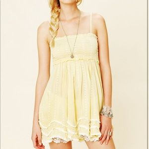 NWT Free People Waves Hem slip dress